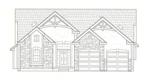 Bellah Homes: 1.5 Story Plan B